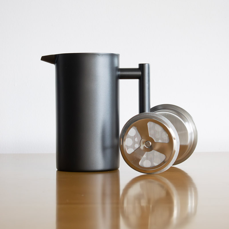 Prensa Francesa de acero - 1 Litro