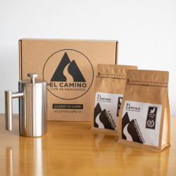 Kit cafetero intermedio acero