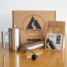 Kit cafetero avanzado acero
